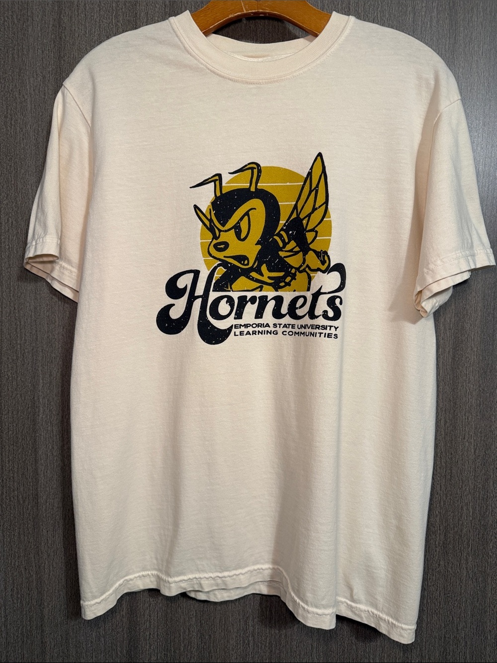 Comfort Colors Emporia State University Learning Communities Tshirt Size M NWOT